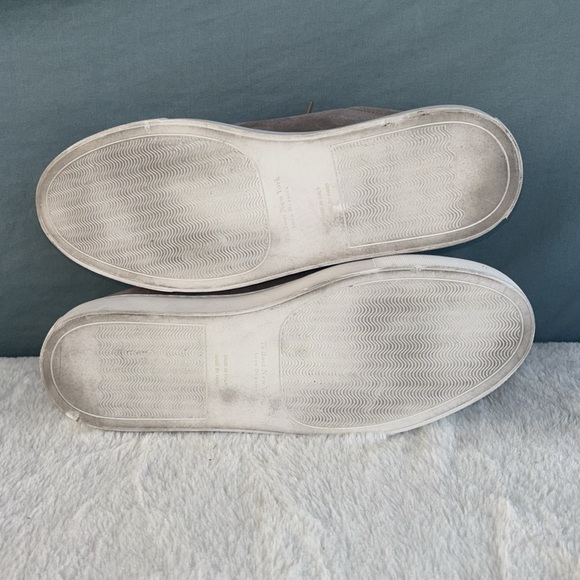 TO BOOT NEW YORK MENS VGUC GRAY SUEDE LOW TOPS SNEAKERS SHOES 9 - Picture 5 of 8